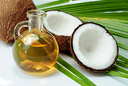 Coconut oil for alternative medicine