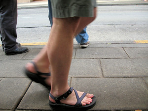 Sandals_walking