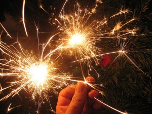 sparklers used to represent Support Groups