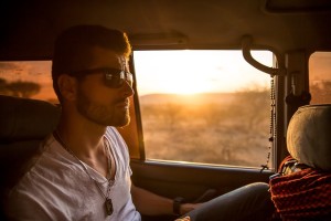 Man riding in truck thinking about Detoxing from LSD