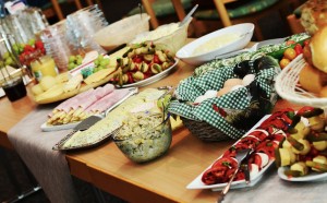 Table full of Food