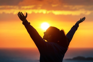 Woman-Praising-And-Enjoying-God