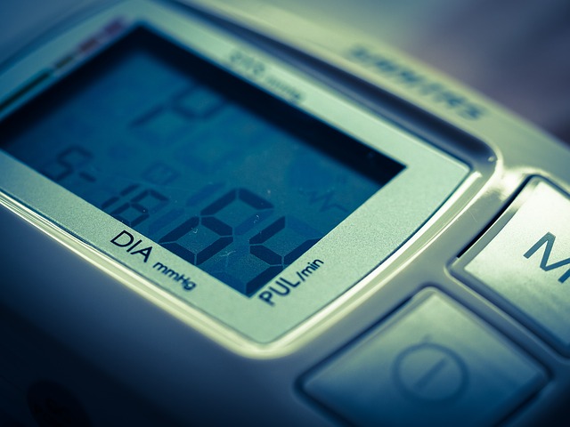 Blood pressure machine used for heart disease