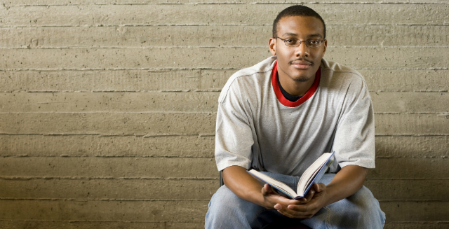 Young Man With Book - Addiction Hope