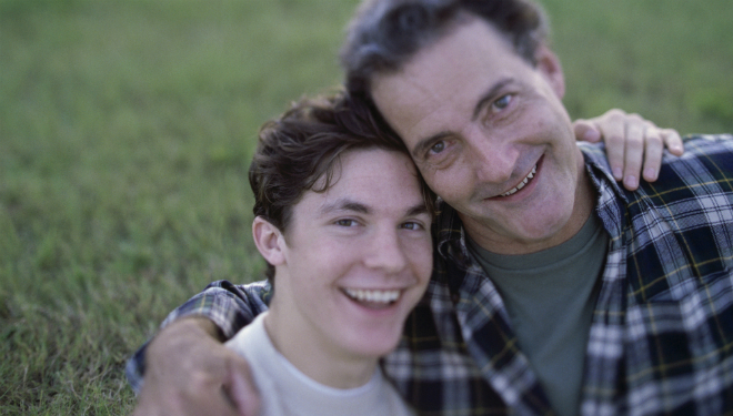 Father And Teenage Son Hugging - Addiction Hope