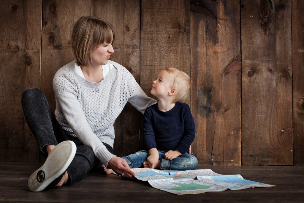 Mom Preparing Her Child For Her Addiction Recovery