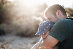 Man and child