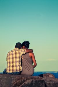 Couple on the beach