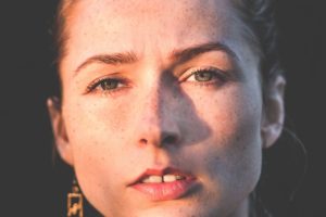 Woman struggling with self-worth