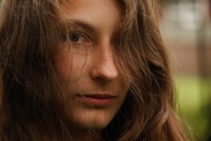 Teenage girl struggling with addiction