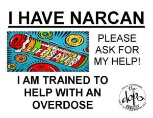 Narcan Door Poster