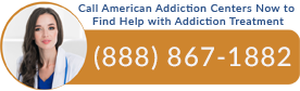 American Addiction Centers call forwarding banner