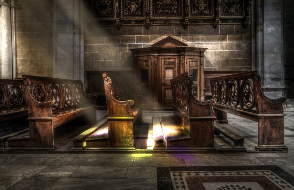 Pews in a Church