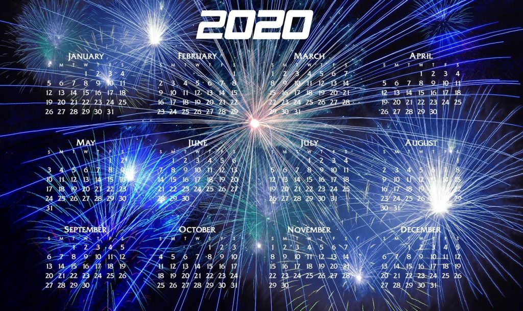 2020 Calendar